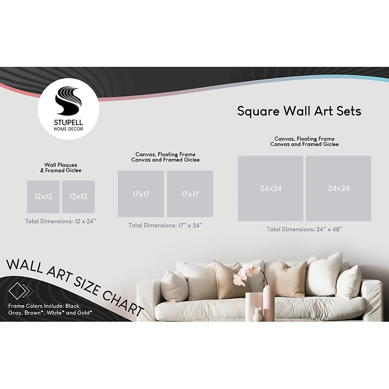 Stupell Industries Merry Christmas Joy Wreath Framed Giclee Wall Art Set