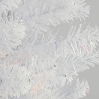  3ft. Unlit White Iridescent Artificial Christmas Tree