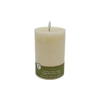 4" x 6" LED Wax Pillar Flickering Candle by Ashland
