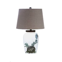 Hello Honey® 23" Glass Fillable Table Lamp