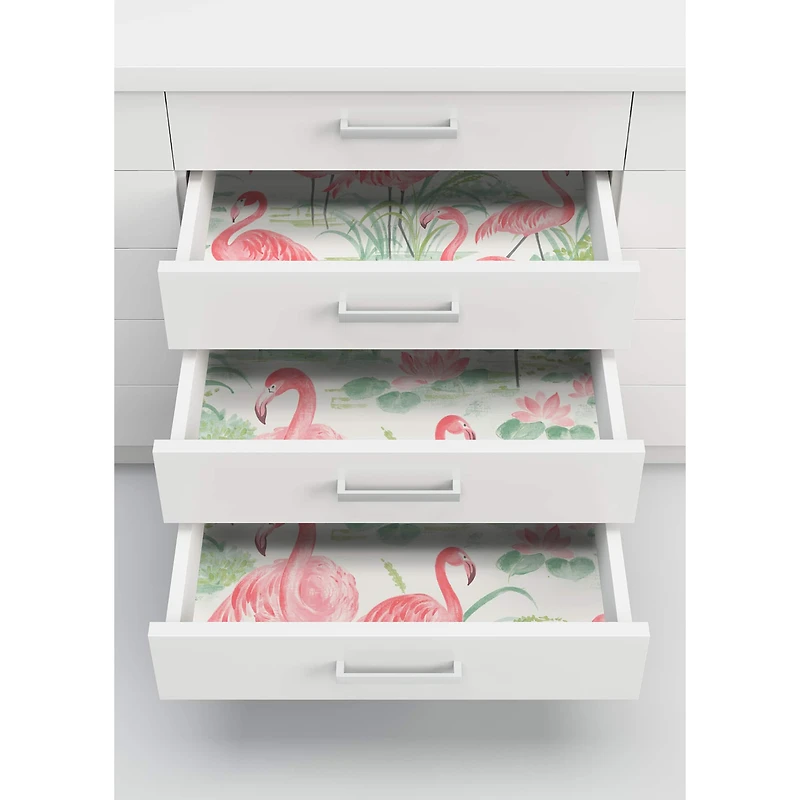 Wallpops Pink Flamingo Beach Peel & Stick Wallpaper