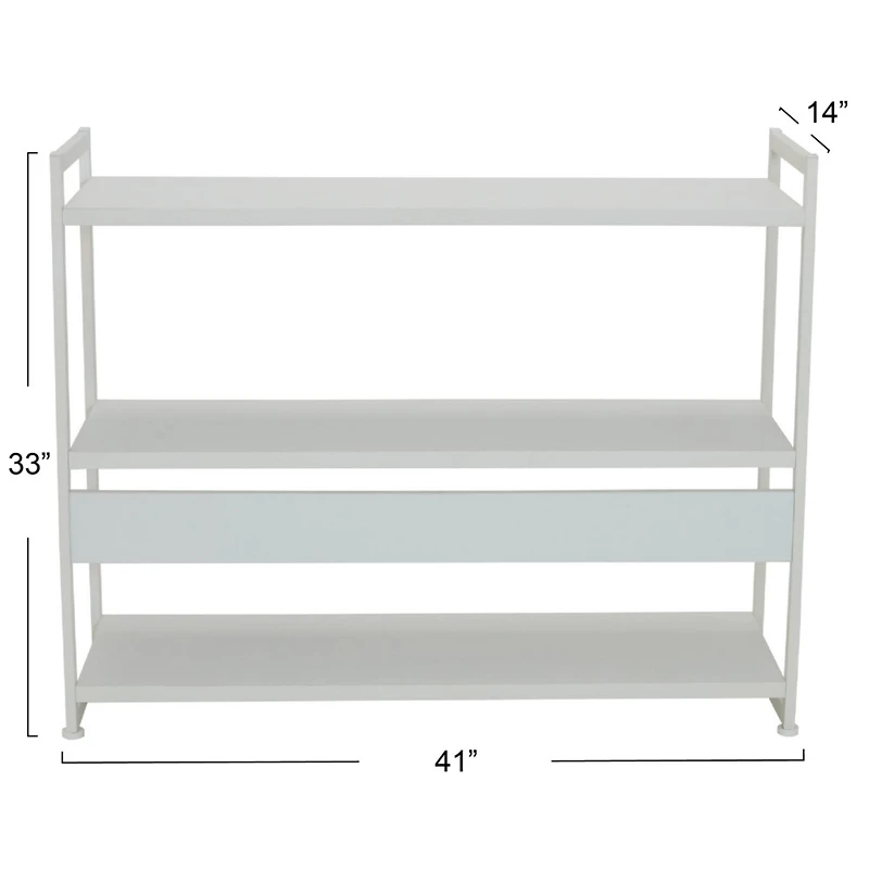 Household Essentials Jamestown 42" Wide Bookshelf