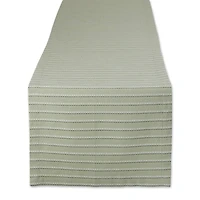 Sprig Dobby Stripe Table Runner 14" x 108"