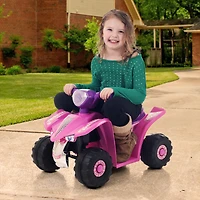 Toy Time Pink & Purple Battery Powered Ride-On ATV Quad
