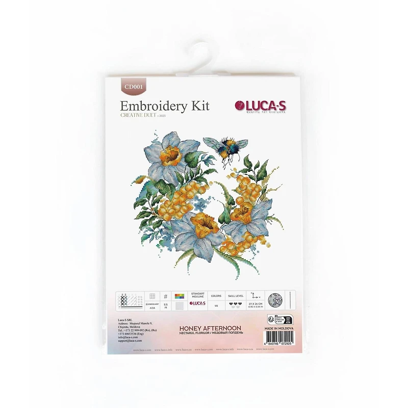 Luca-S Honey Afternoon Counted Cross-Stitch Kit