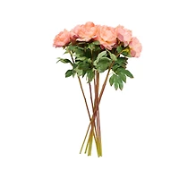 31" Orange Peony Artificial Flower Stem, 8ct.