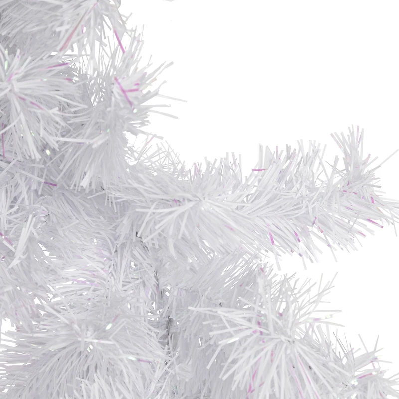 9ft. Icy White Iridescent Spruce Christmas Garland
