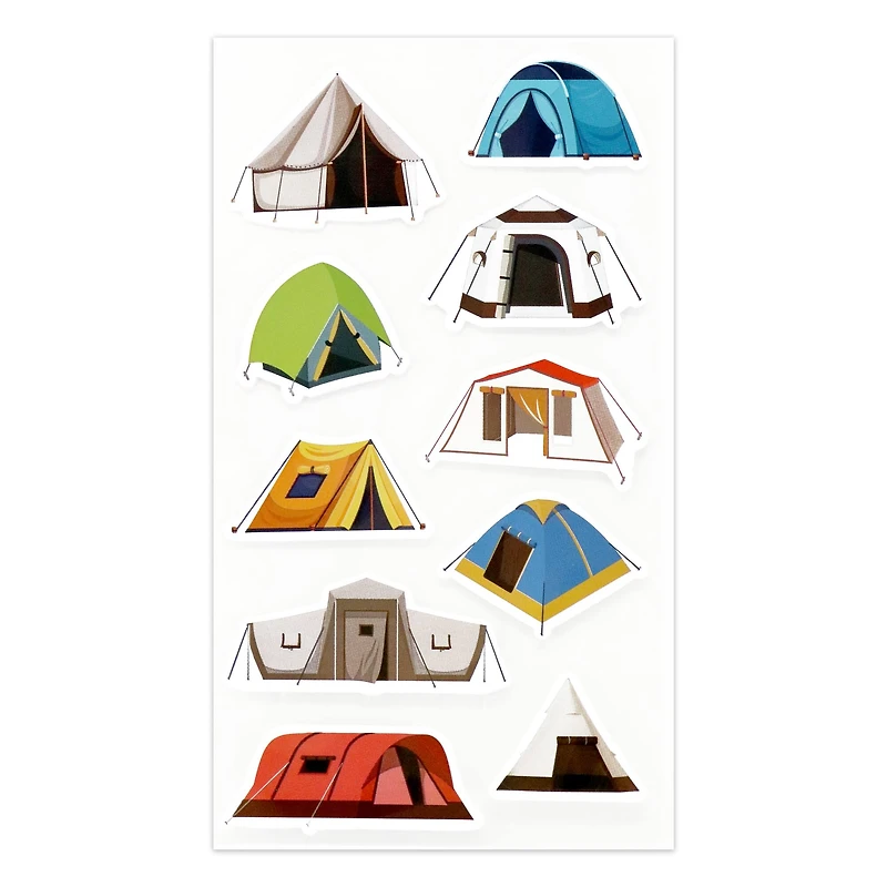 Travel Tent Dimensional Stickers by Recollections™