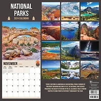 TF Publishing 2024 National Parks Wall Calendar