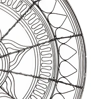 Black Eclectic Wall Décor Set 21", 18" & 15"