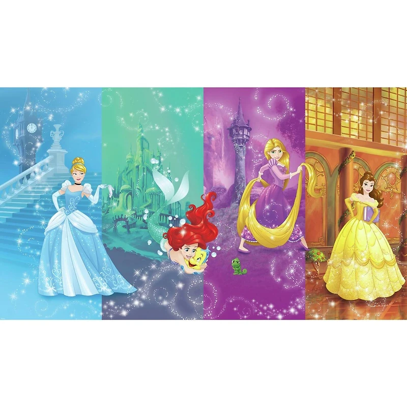 RoomMates Disney Princess Scenes Spray & Stick Wall Mural