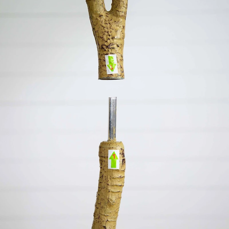 8ft. Potted Green Artificial Eucalyptus Tree