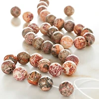 Leopard Jasper Round Beads, 8mm by Bead Landing™