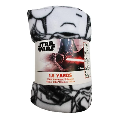 Camelot Fabrics Star Wars Stormtrooper Fleece Precut Fabric Bundle