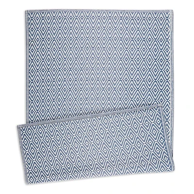DII® French Blue Diamond Outdoor Rug, 4ft. x 6ft.