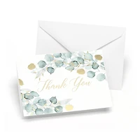 Hortense B. Hewitt Co. Greenery Bridal Shower Thank You Cards