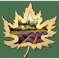 Abris Art Provence Notes with Frame Counted Cross Stitch Kit