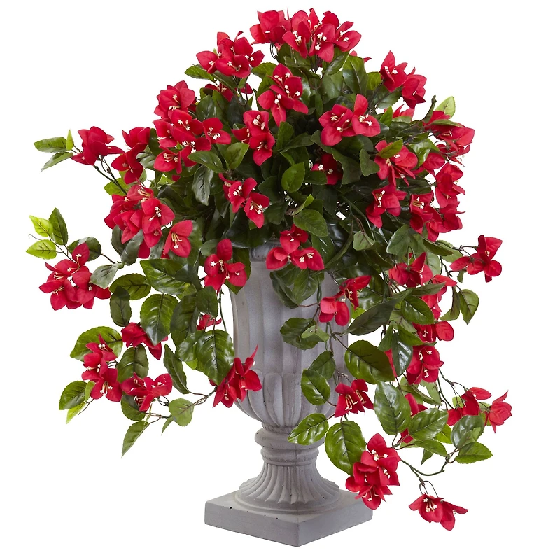 28" Bougainvillea In Decorative Urn