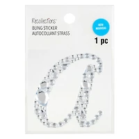 Bling Alphabet Letter Sticker by Recollections