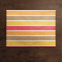 Fall Stripes Poly Twill Placemat