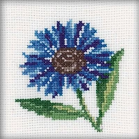 RTO Cornflower Counted Cross Stitch Kit