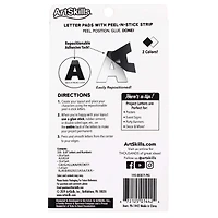 ArtSkills® 2.5" Black & White 335 Piece Paper Poster Letter Set