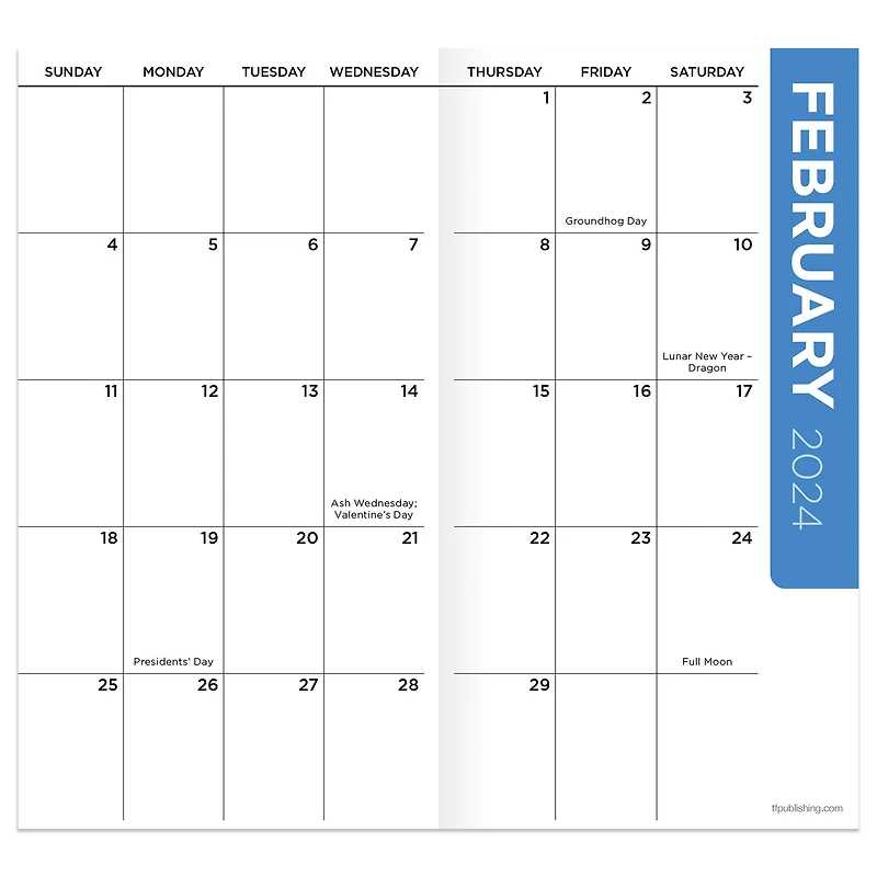 2024-2025 Kitten Monthly Pocket Planner