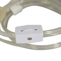 Blue Ceramic Rustic Table Lamp, 28" x 15" x 15"