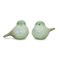 3" Terracotta Bird Tabletop Sitter Set, 4ct.