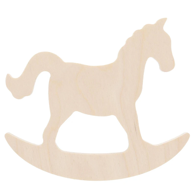 Leisure Arts® 6" Rocking Horse Wood Shape