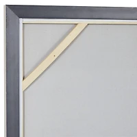 CosmoLiving by Cosmopolitan Gold Glam Abstract Canvas Wall Art