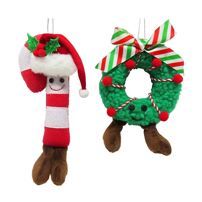 Assorted 7.75" Holiday Icon Fabric Ornament by Ashland®, 1pc.