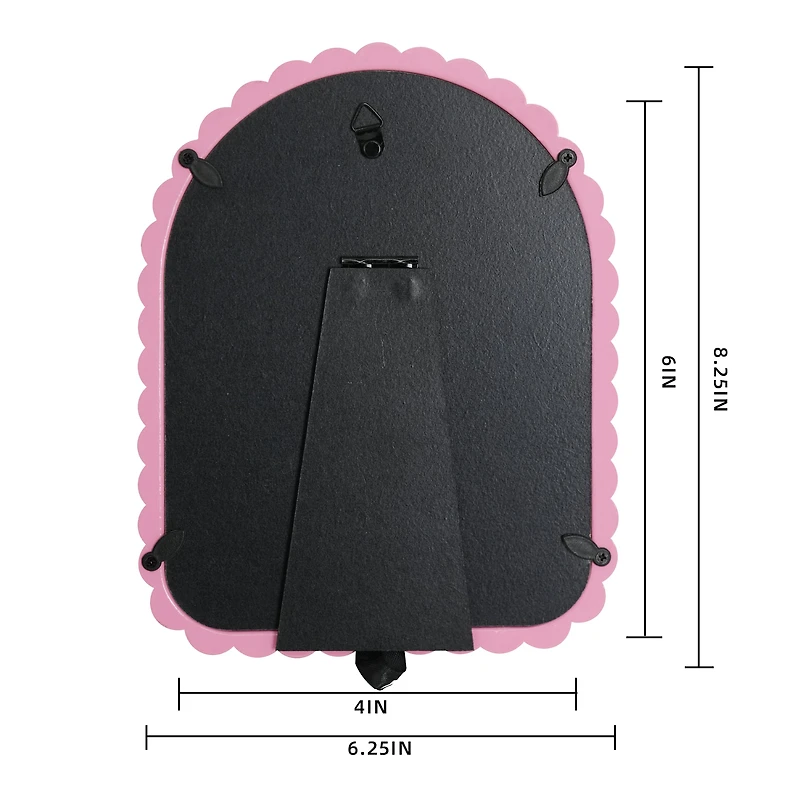 5" x 7" Beaded Arch Retro Frame with Mat by Studio Décor