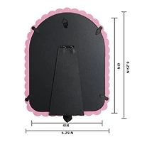 5" x 7" Beaded Arch Retro Frame with Mat by Studio Décor