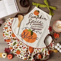 DII® Pumpkin Spice Ruffle Apron