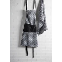 Black & White Triangle Chef Apron