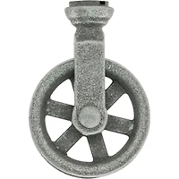Idea-Ology Metal Mini Pulley Wheels 4/Pkg- 