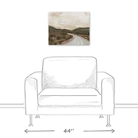 Mountain Roads 20" x 16" Canvas Wall Art
