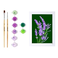 Lavender Paint-by-Number Framed Mini Kit by Artist's Loft®