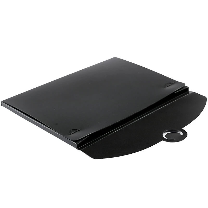 JAM Paper Black 9.5" x 12" Plastic Portfolio