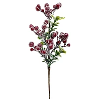 11" Snowy Red Berry & Leaf Pick by Ashland®