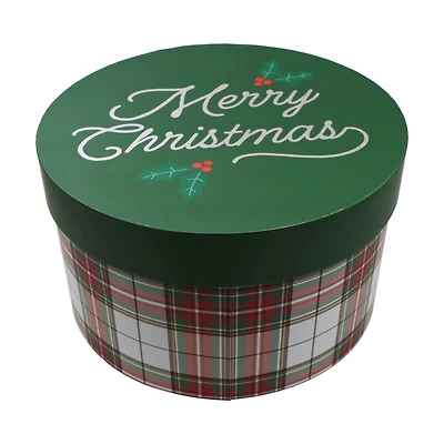 Large Merry Christmas Gift Box by Ashland®