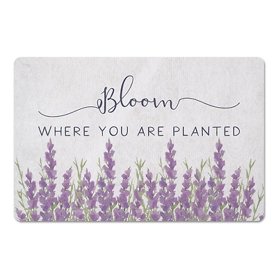 Bloom Where Planted Floor Mat