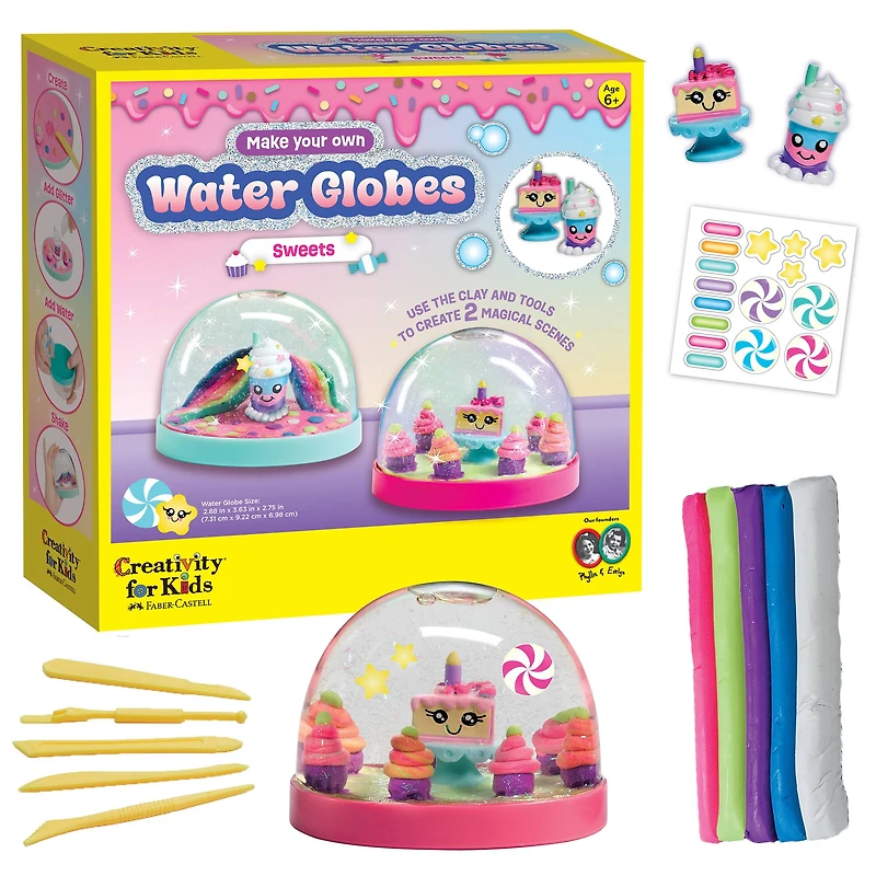 Creativity for Kids Make Your Own Water Globes Sweets Set