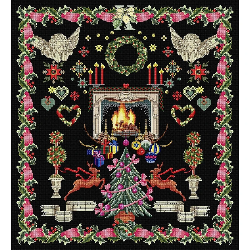 Thea Gouverneur Christmas Design Cross Stitch Kit