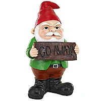 Design Toscano 8" Mr. Bad Attitude Unwelcoming Garden Gnome Statue