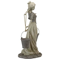 Design Toscano 29.5" Magdalene the Danish Milkmaid Garden Woman Statue