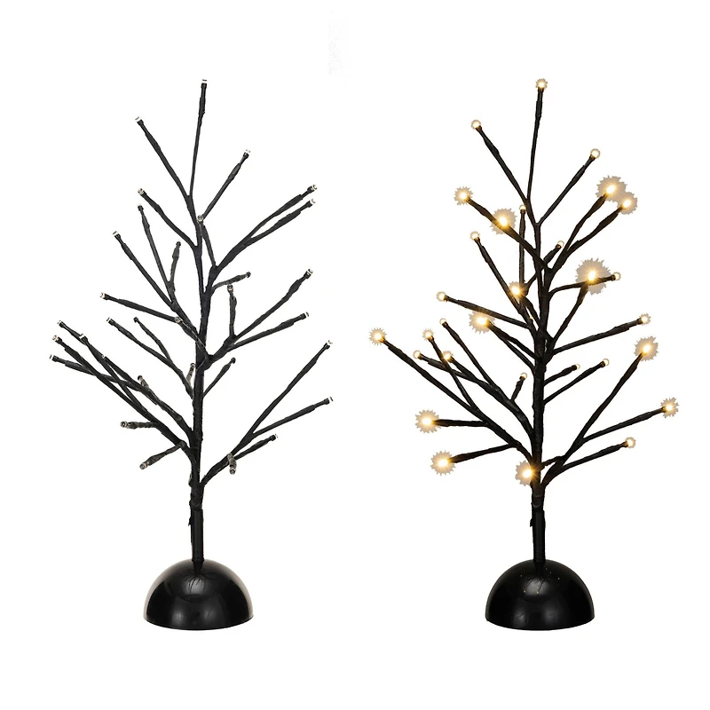 Hello Honey® 17" Black Metal Tree with 32 LED Lights