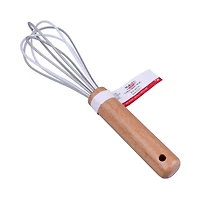 Mini Whisk with Wood Handle by Makery