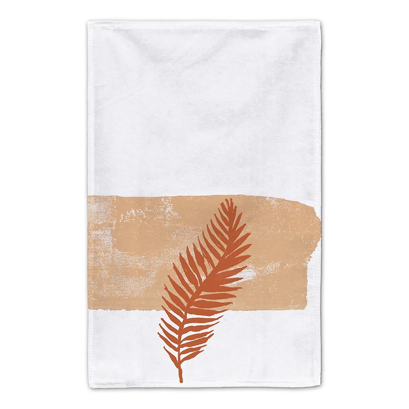 Palm Leaf 16" x 25" Tea Towel Set of 2